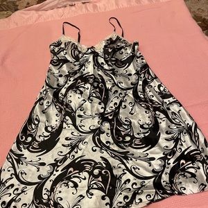 Satin lingerie nightgown